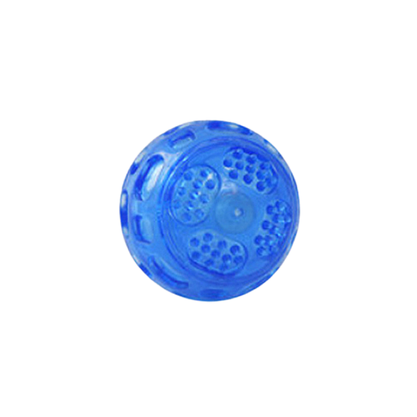 Bite resistant TPR pet toy interactive dog grinding pet ball sound cleaning dog toy