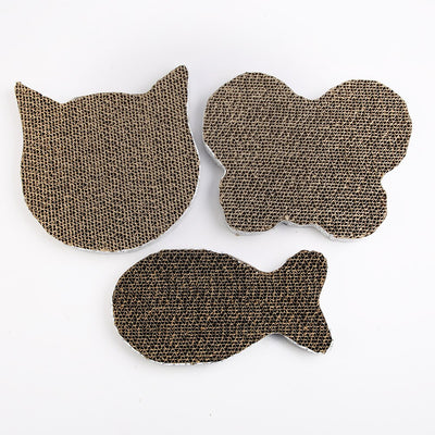 Pet Toys Cat Scratch Pad Cat Corrugated Pad Scratching Posts Kitten Corrugated Paper Pad Cats Grinding Nail Scraper Pet Toy