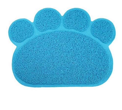 Paw Print Dog Cat Litter Mat