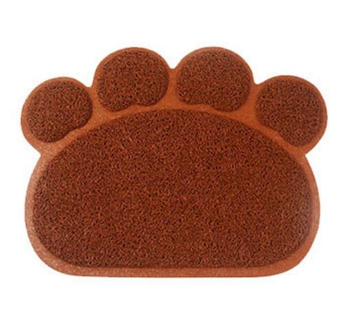 Paw Print Dog Cat Litter Mat