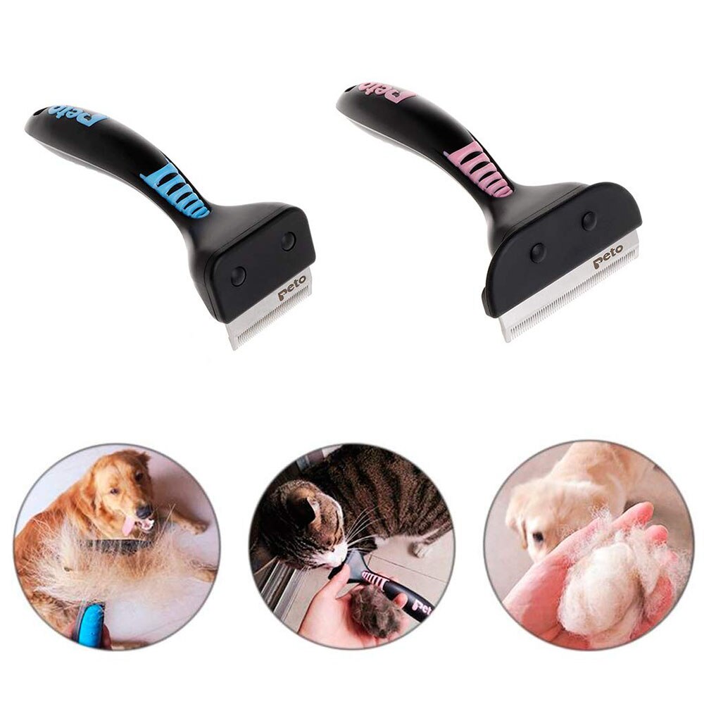 Pet comb for cat Hair Deshedding Comb Pet Dog Cat Brush Grooming Tool Hair Removal Comb For Cats Dogs