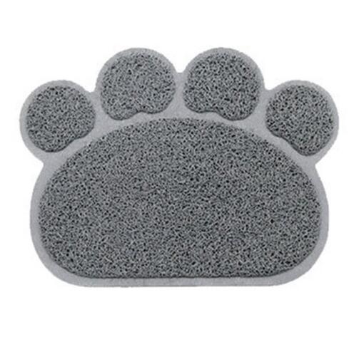 Paw Print Dog Cat Litter Mat