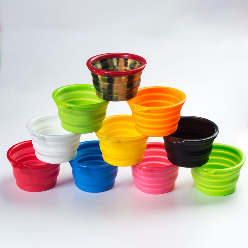 Small Silicone Dog Bowl Travel Folding Dog Bowl Tpe Pet Folding Bowl Outdoor Portable Dog Bowl