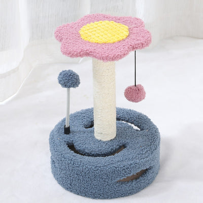 Funny Cat Toy Cat Scratching Board Cat Tree Multifunctional Cat Scratching Column Kitten Toy Pet Supplies