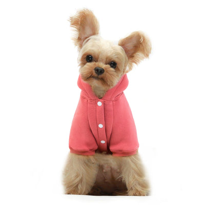 Autumn And Winter New Pet Clothing Dog Supplies Warm Fleece Hooded Teddy VIP Sweater Dog Clothes