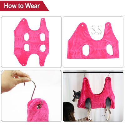 Pet Cat Grooming Hammock Helper Cat Grooming Hammocks Restraint Bag Puppy Dog Cat Nail Clip Trimming Bathing Bag