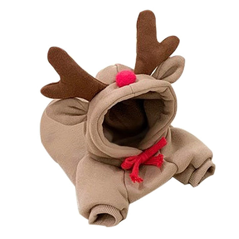Warm Dog Winter Clothes Cute Fruit Dog Coat Hoodies Fleece Pet Dogs Costume Jacket for French Bulldog Chihuahua Ropa Para Perro
