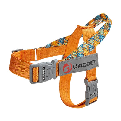 Durable Collar Harness for Small Medium and Large Dog, Adjustable No Pull Reflective Dog Vest, Walking Harness, Fashion Design