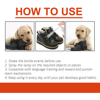 Pet Anti-Chew Spray Pet Behavior Modification Anti-Bite Scratching Spray For Cats And Dogs