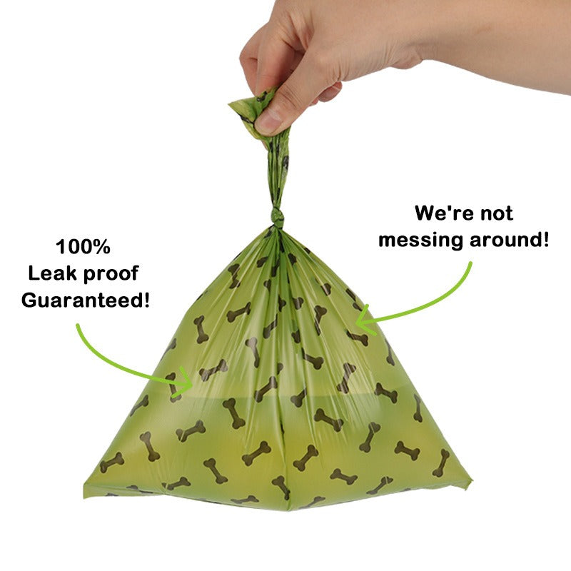 Degradable dog poop bag pet garbage bag