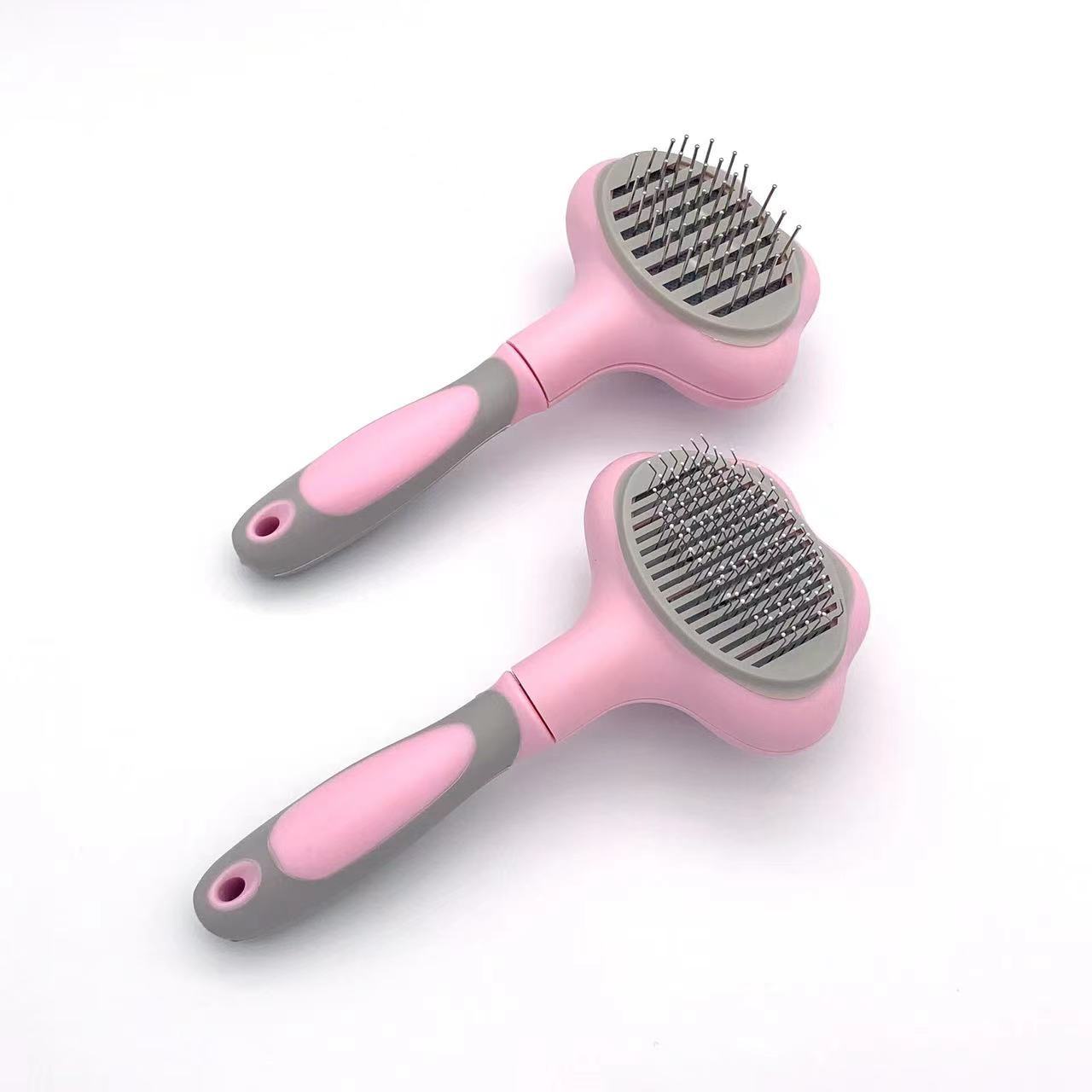 Pet Grooming Comb Hair Removal Comb Massage Comb Dog Cat Fading Comb Automatic Knot Comb