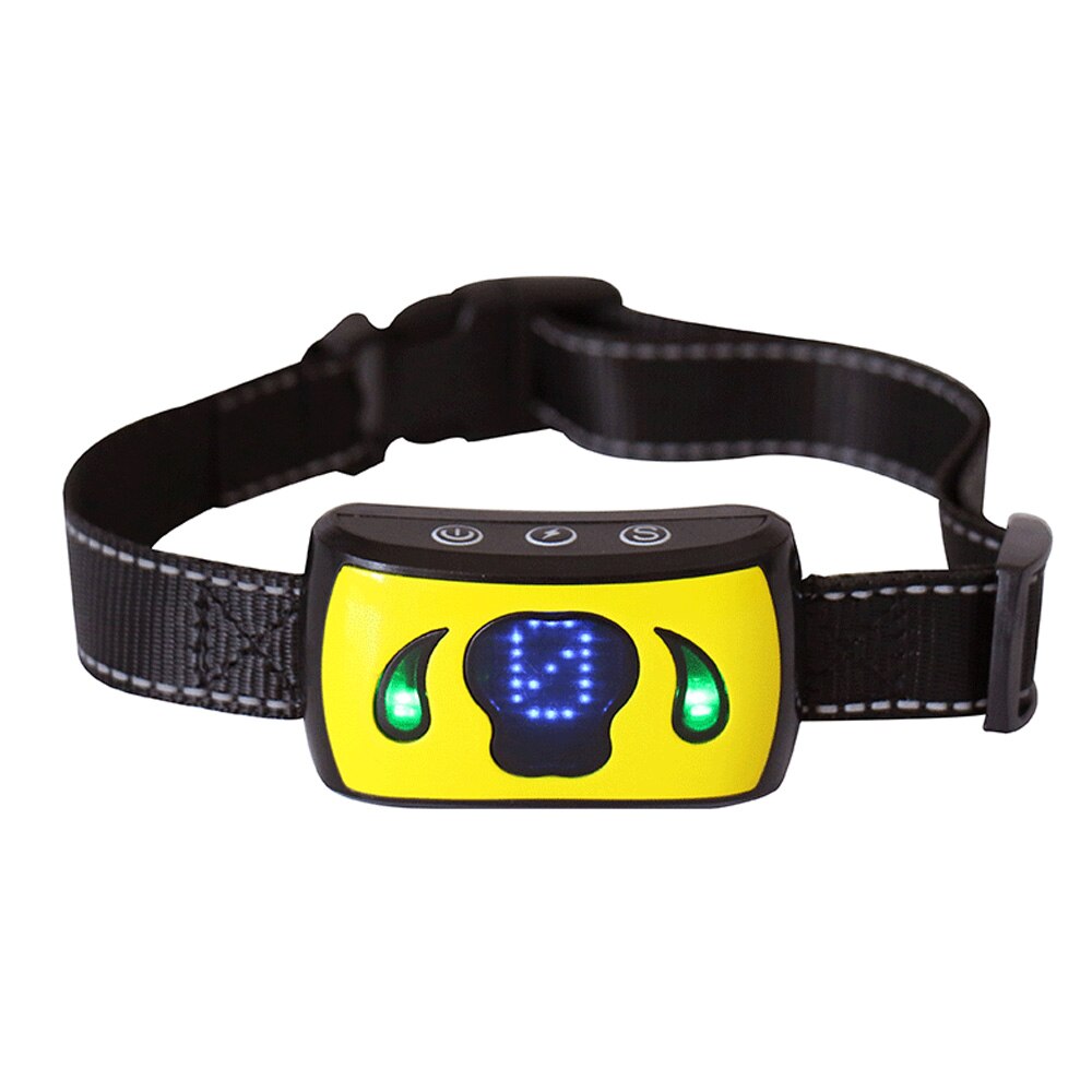 Upgrade Dog anti bark collar Automatic vibration shock IP67 safe for small big dogs no barking training collars dog product