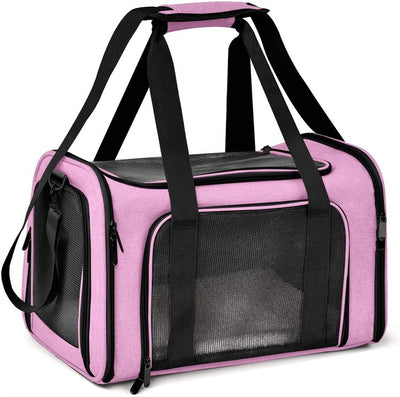 New Cat Bag Portable Simple Crossbody Pet Bag Portable Cat Cage Breathable Foldable Cat Backpack