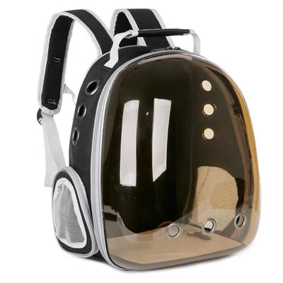 Cat Bag Panoramic Space Capsule Space Bag Pet Bag Portable Backpack Porous Breathable And Light Proof Expandable Cat Bag