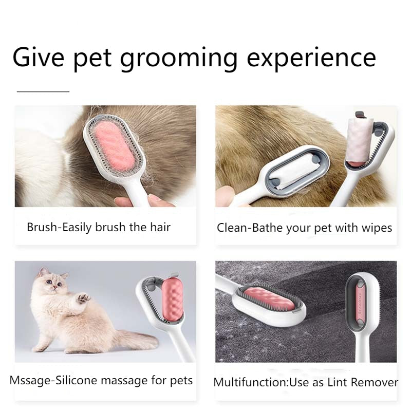 Gravity Pet Cleaning Hair Removal Comb Sticky Hair Device Cat Comb Dog To Go Floating Hair